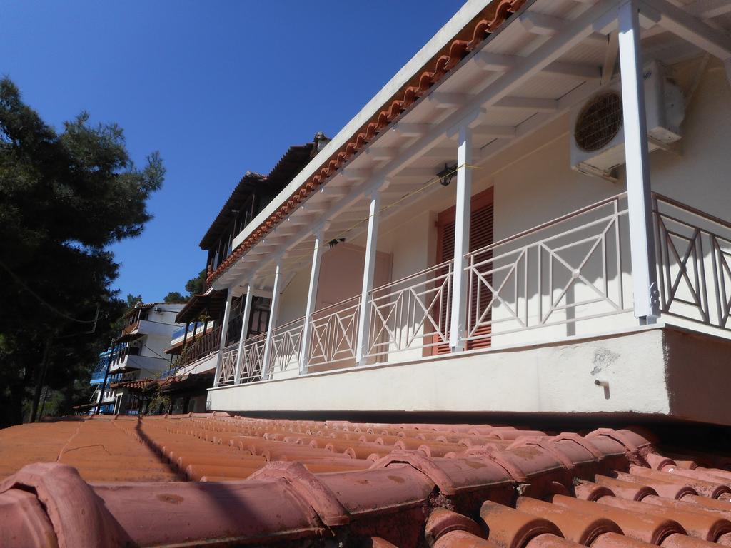 Pension Galazios Kolpos Patitiri Exterior foto